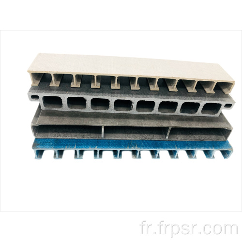 Alimentation FRP Panneau de plancher de plancher de planche à planche en fibre de verre FRP